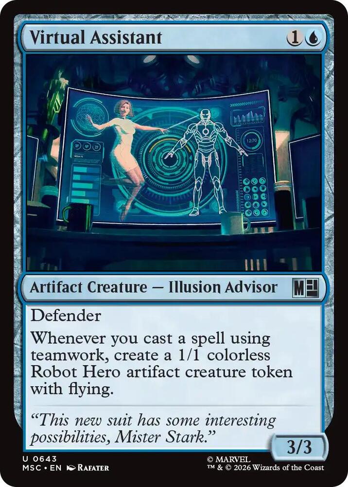 Virtual Assistant [Commander: Marvel Super Heroes] 643