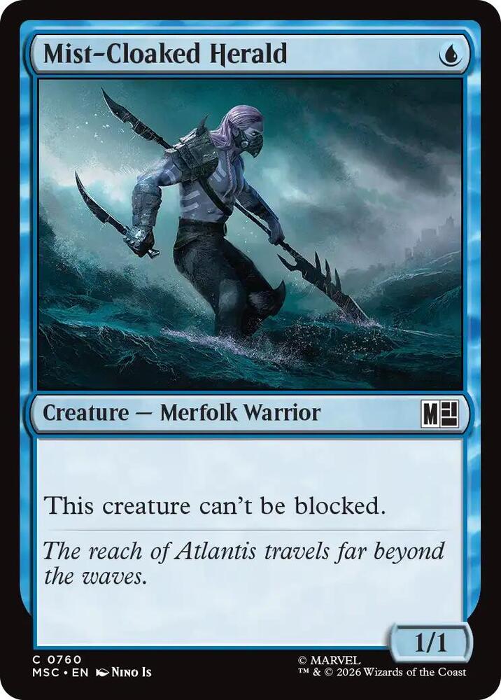 Mist-Cloaked Herald [Commander: Marvel Super Heroes] 760