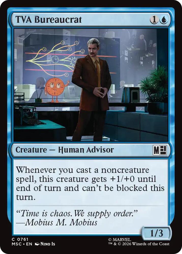 TVA Bureaucrat [Commander: Marvel Super Heroes] 761