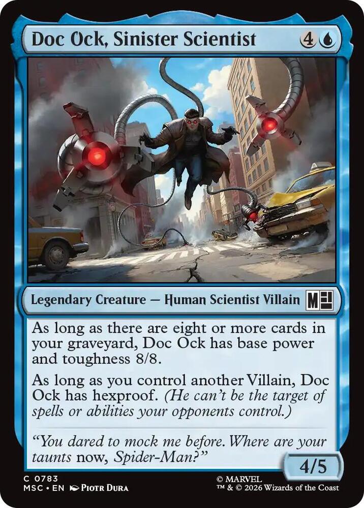 Doc Ock, Sinister Scientist [Commander: Marvel Super Heroes] 783
