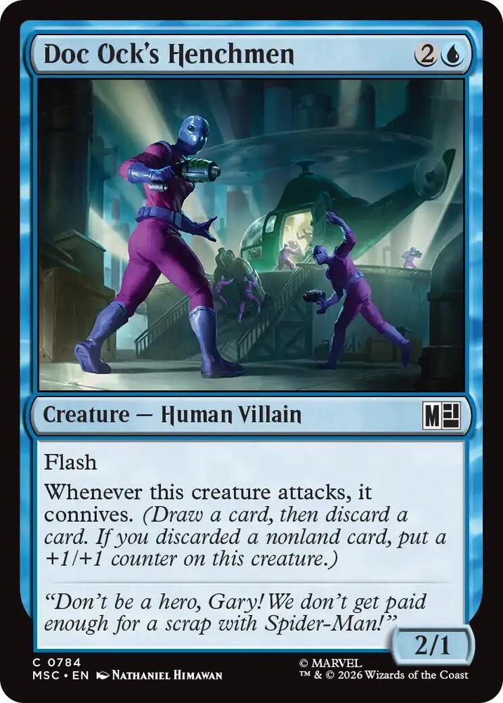 Doc Ock's Henchmen [Commander: Marvel Super Heroes] 784