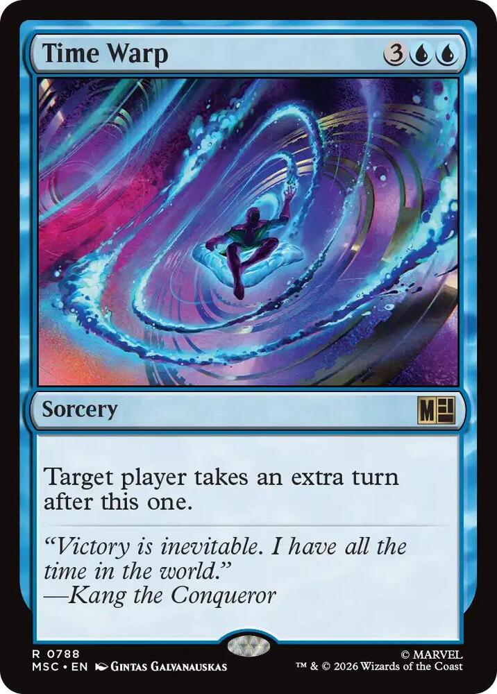 Time Warp [Commander: Marvel Super Heroes] 788