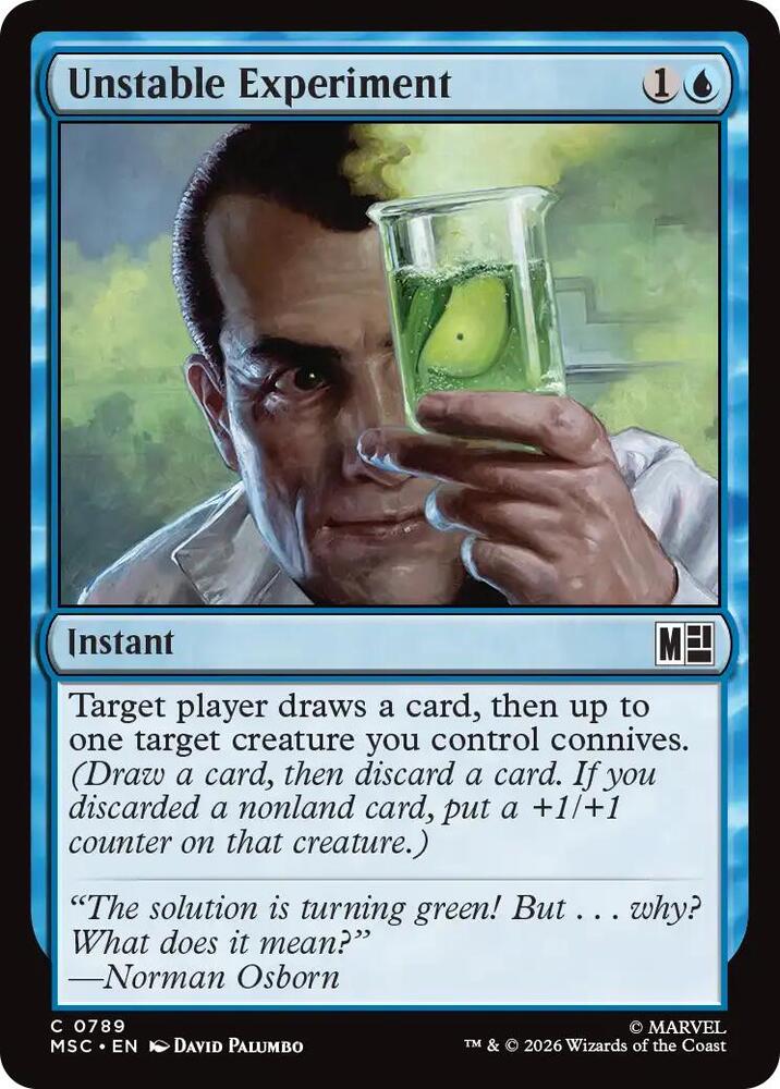 Unstable Experiment [Commander: Marvel Super Heroes] 789