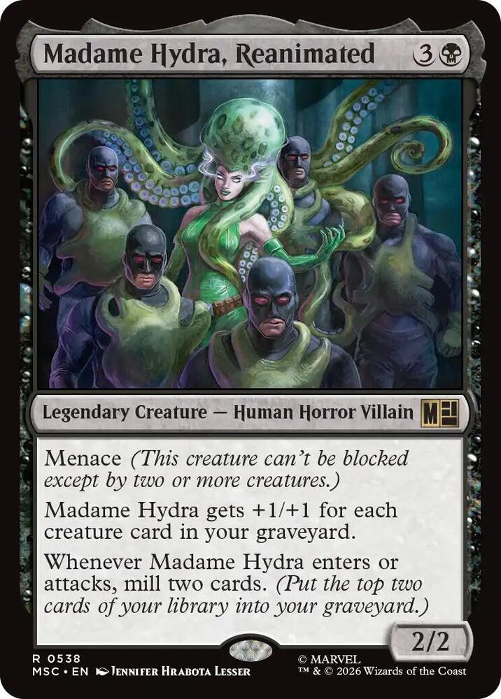 Madame Hydra, Reanimated [Commander: Marvel Super Heroes] 538