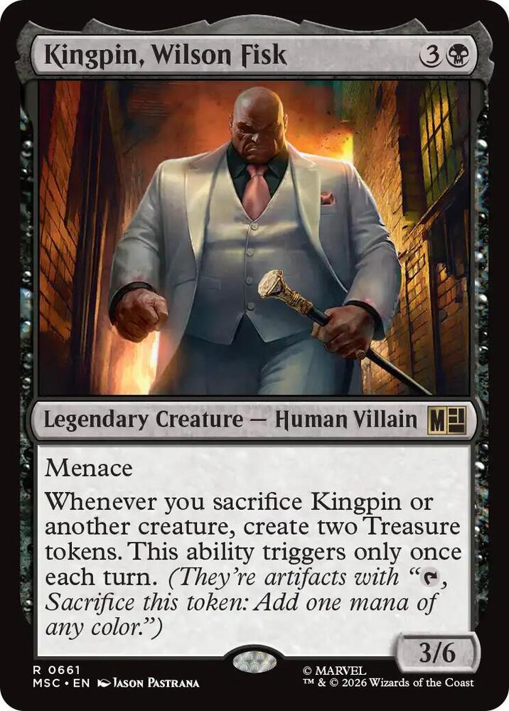 Kingpin, Wilson Fisk [Commander: Marvel Super Heroes] 661