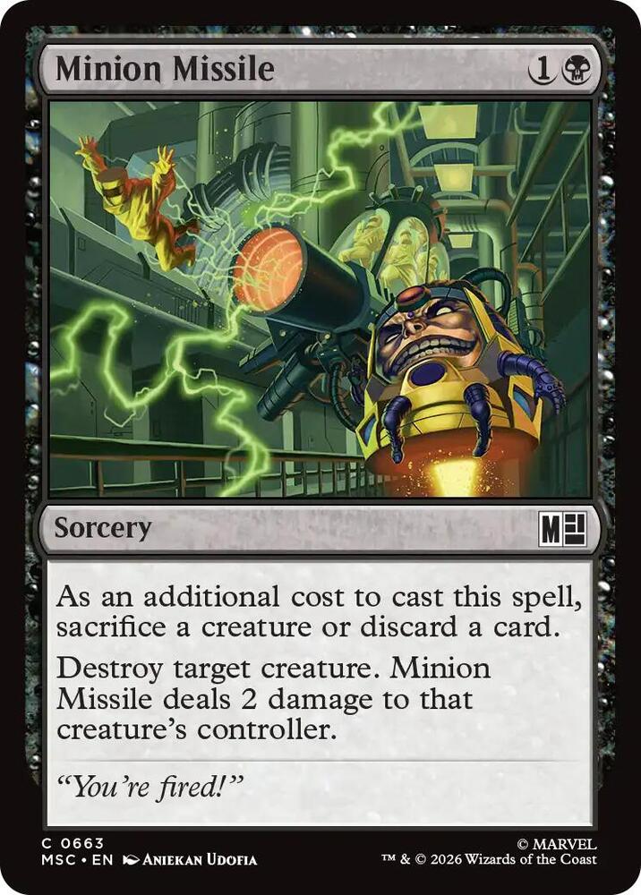 Minion Missile [Commander: Marvel Super Heroes] 663