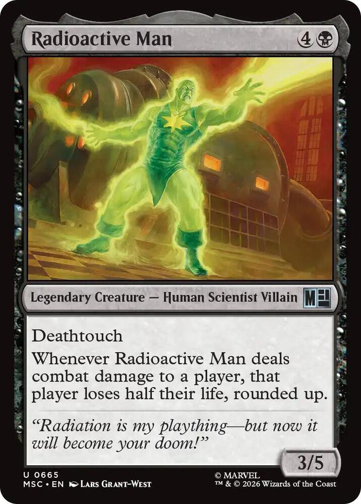 Radioactive Man [Commander: Marvel Super Heroes] 665