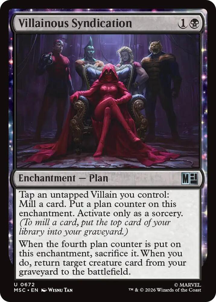 Villainous Syndication [Commander: Marvel Super Heroes] 672