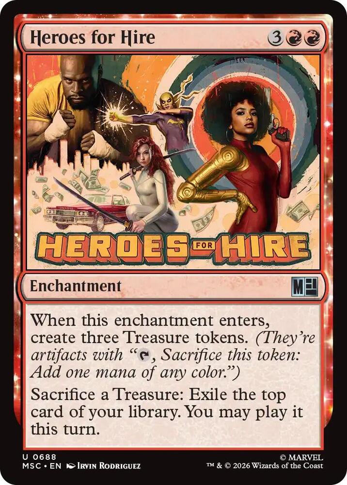 Heroes for Hire [Commander: Marvel Super Heroes] 688
