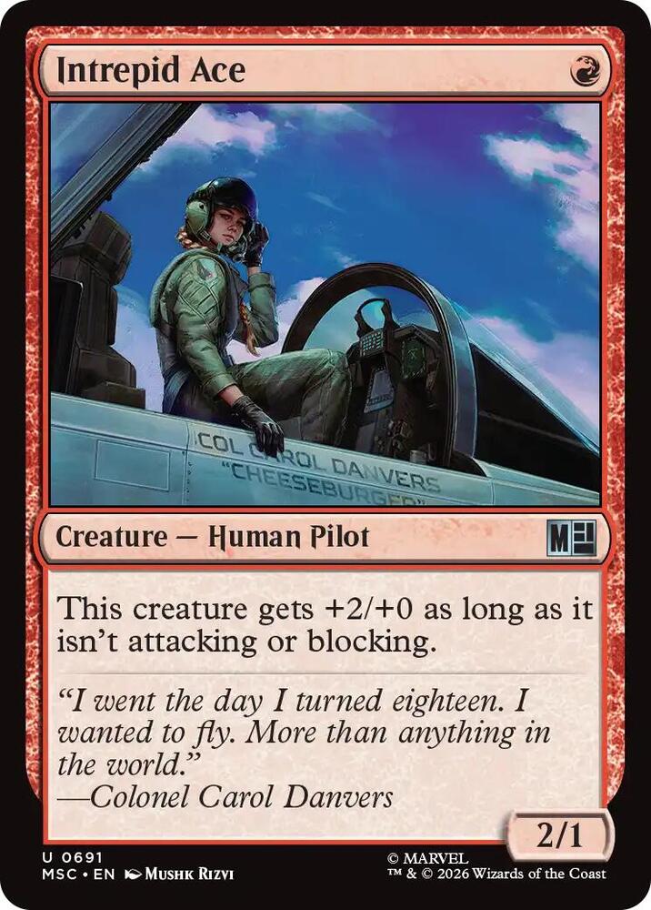 Intrepid Ace [Commander: Marvel Super Heroes] 691