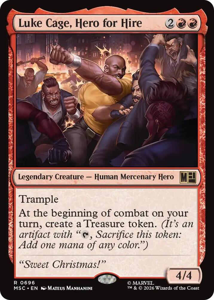 Luke Cage, Hero for Hire [Commander: Marvel Super Heroes] 696