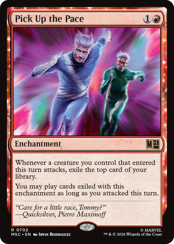 Pick Up the Pace [Commander: Marvel Super Heroes] 702