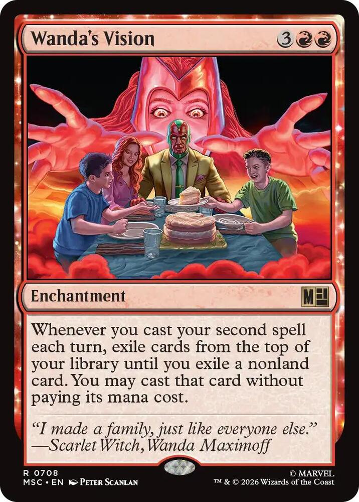 Wanda's Vision [Commander: Marvel Super Heroes] 708