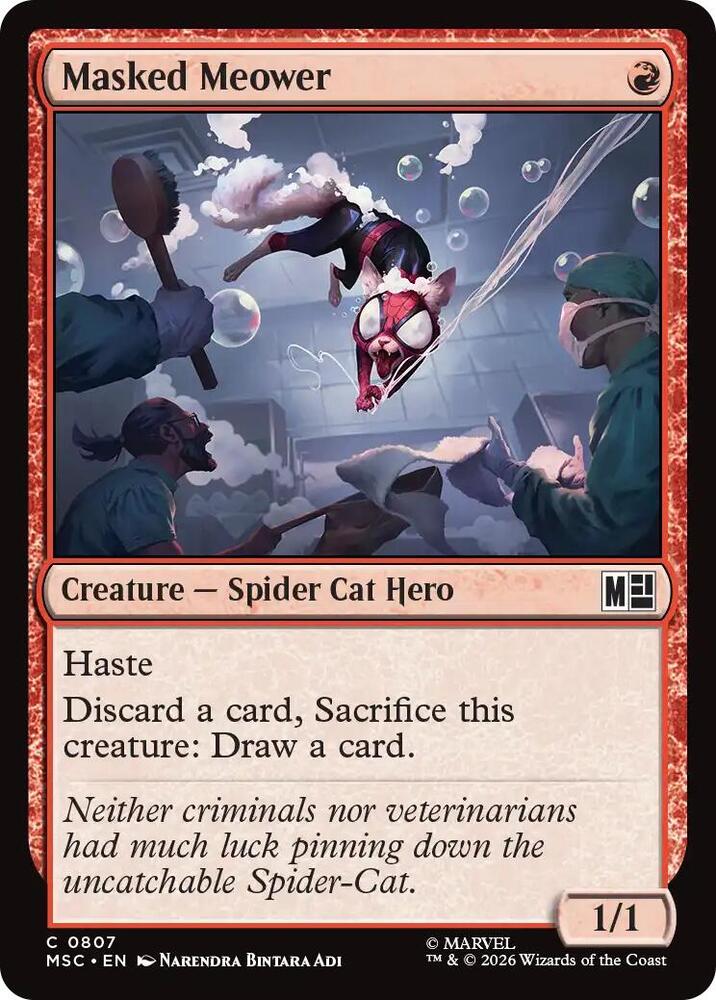 Masked Meower [Commander: Marvel Super Heroes] 807