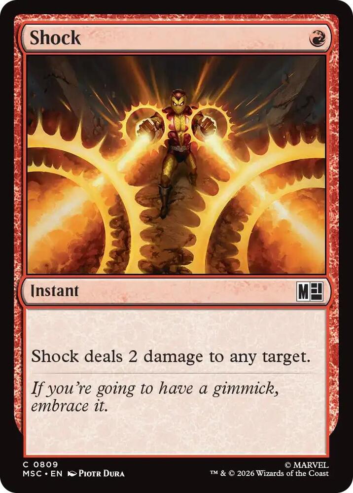 Shock [Commander: Marvel Super Heroes] 809