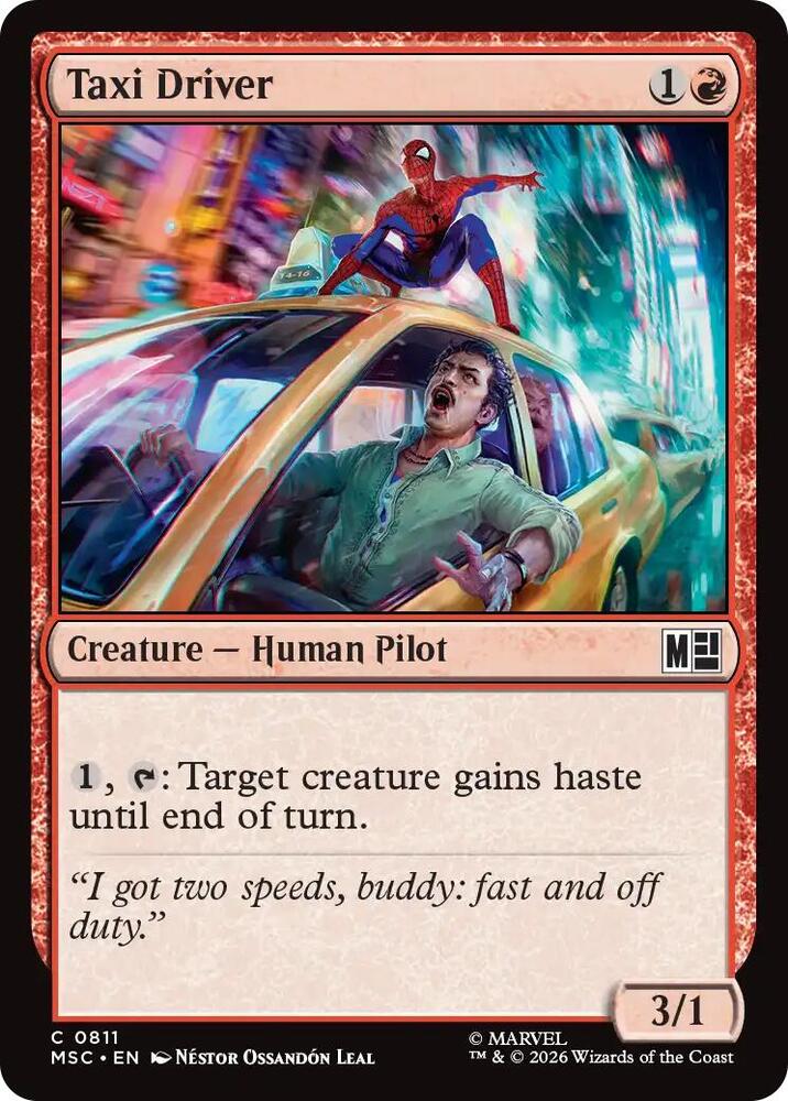 Taxi Driver [Commander: Marvel Super Heroes] 811