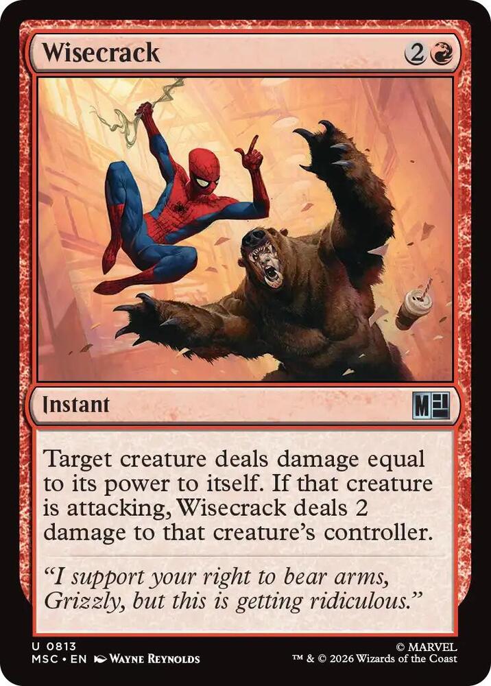 Wisecrack [Commander: Marvel Super Heroes] 813
