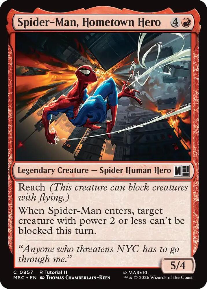 Spider-Man, Hometown Hero (0857) [Commander: Marvel Super Heroes] 857