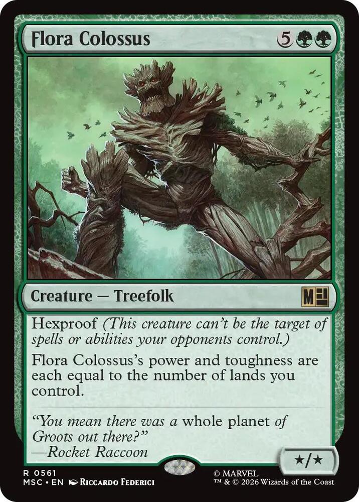 Flora Colossus [Commander: Marvel Super Heroes] 561