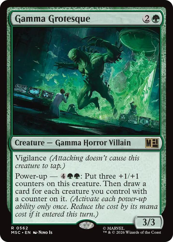 Gamma Grotesque [Commander: Marvel Super Heroes] 562