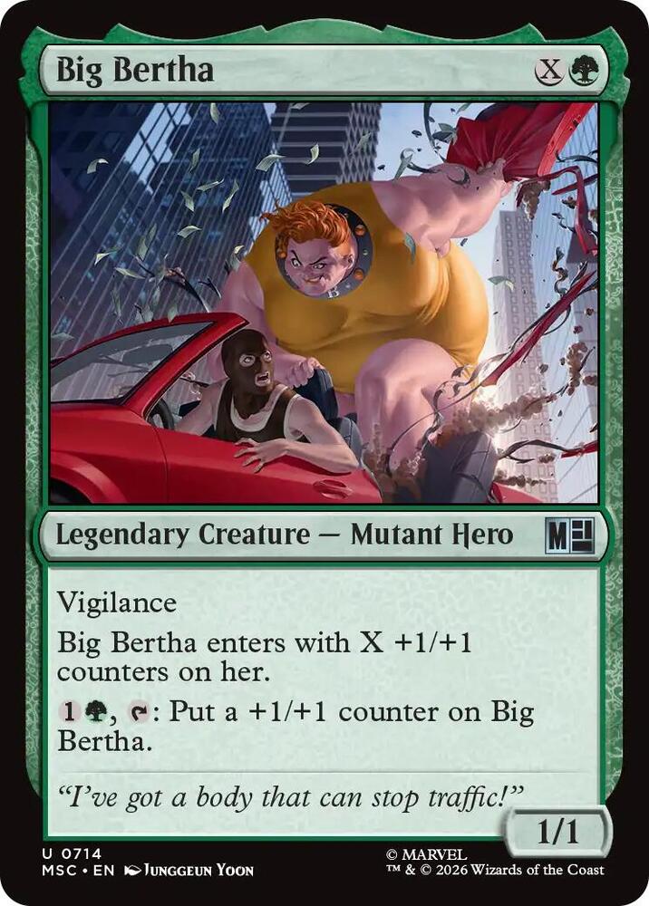 Big Bertha [Commander: Marvel Super Heroes] 714