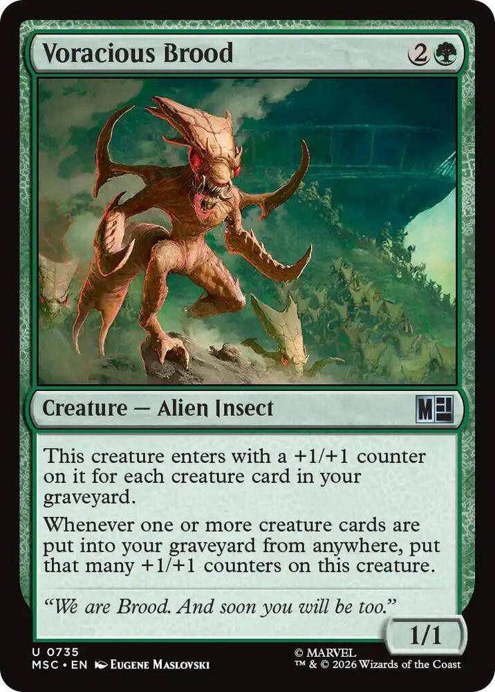 Voracious Brood [Commander: Marvel Super Heroes] 735