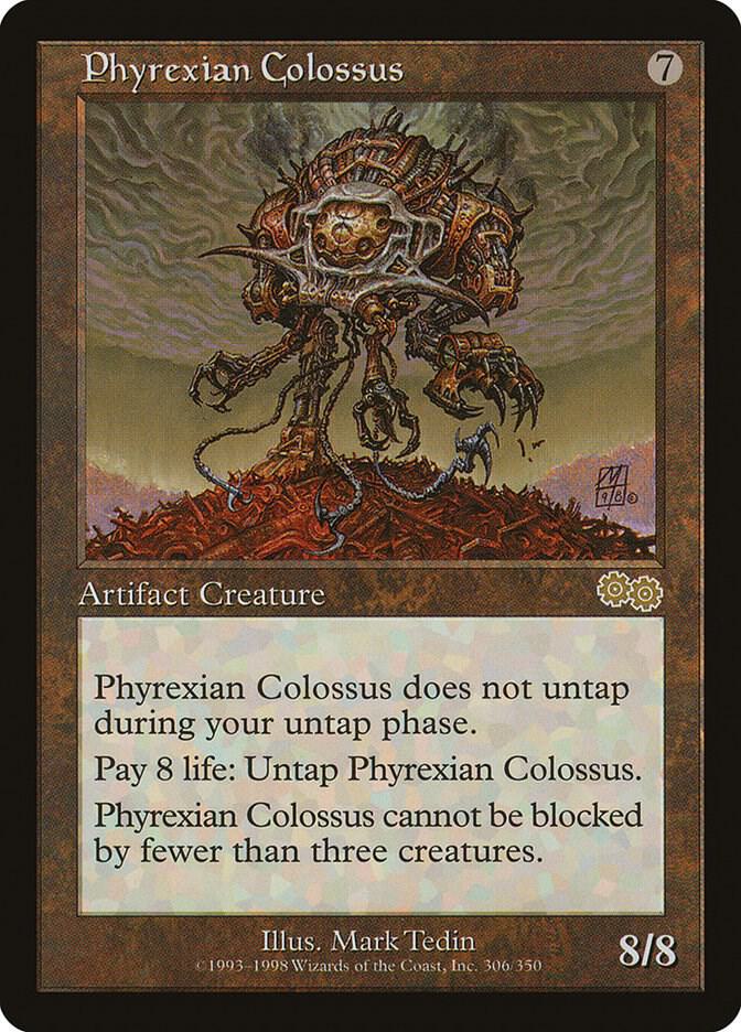 Phyrexian Colossus [Urza's Saga] 305