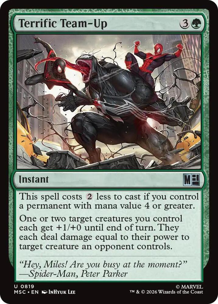Terrific Team-Up [Commander: Marvel Super Heroes] 819