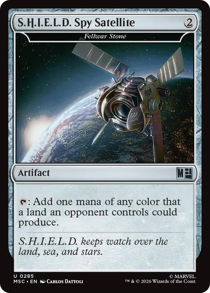 S.H.I.E.L.D. Spy Satellite - Fellwar Stone [Commander: Marvel Super Heroes] 285