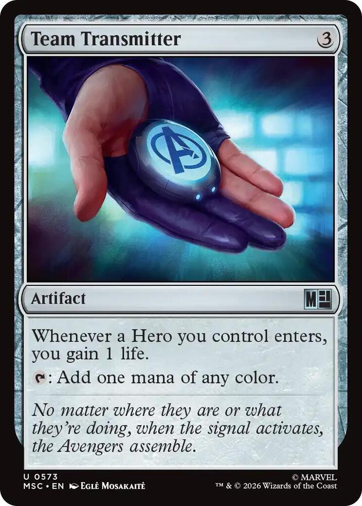Team Transmitter [Commander: Marvel Super Heroes] 573