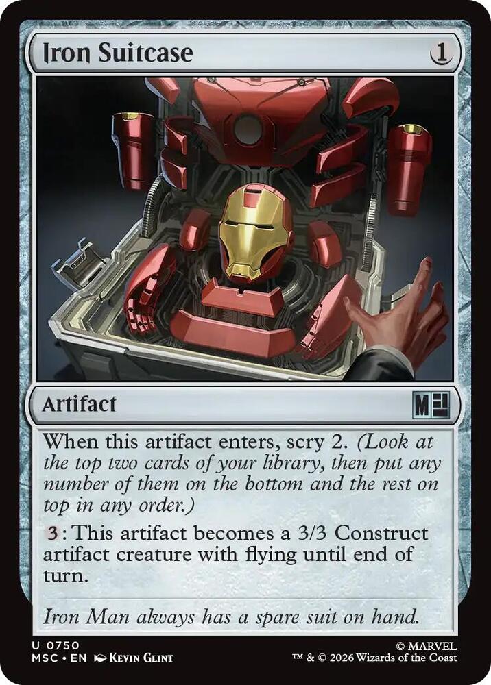 Iron Suitcase [Commander: Marvel Super Heroes] 750