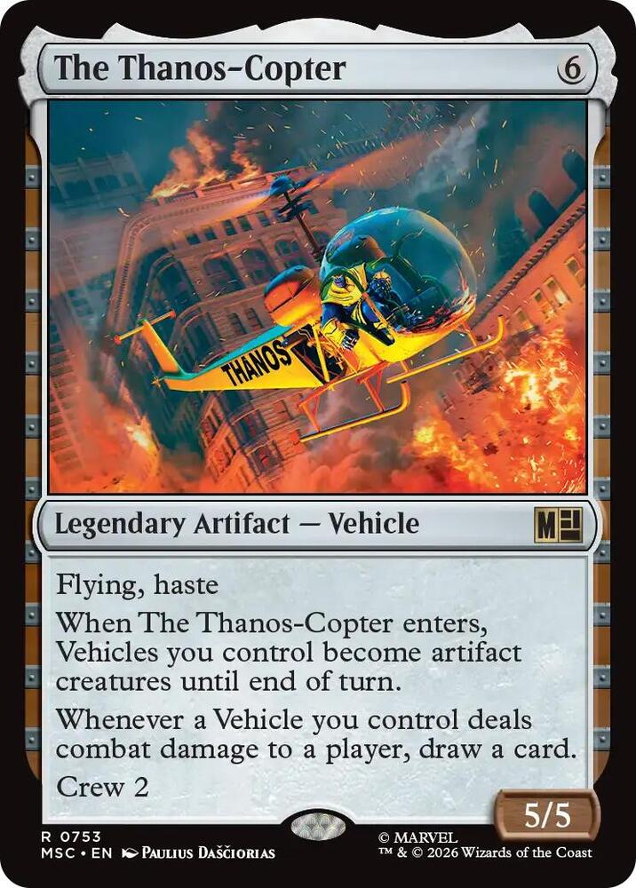 The Thanos-Copter [Commander: Marvel Super Heroes] 753