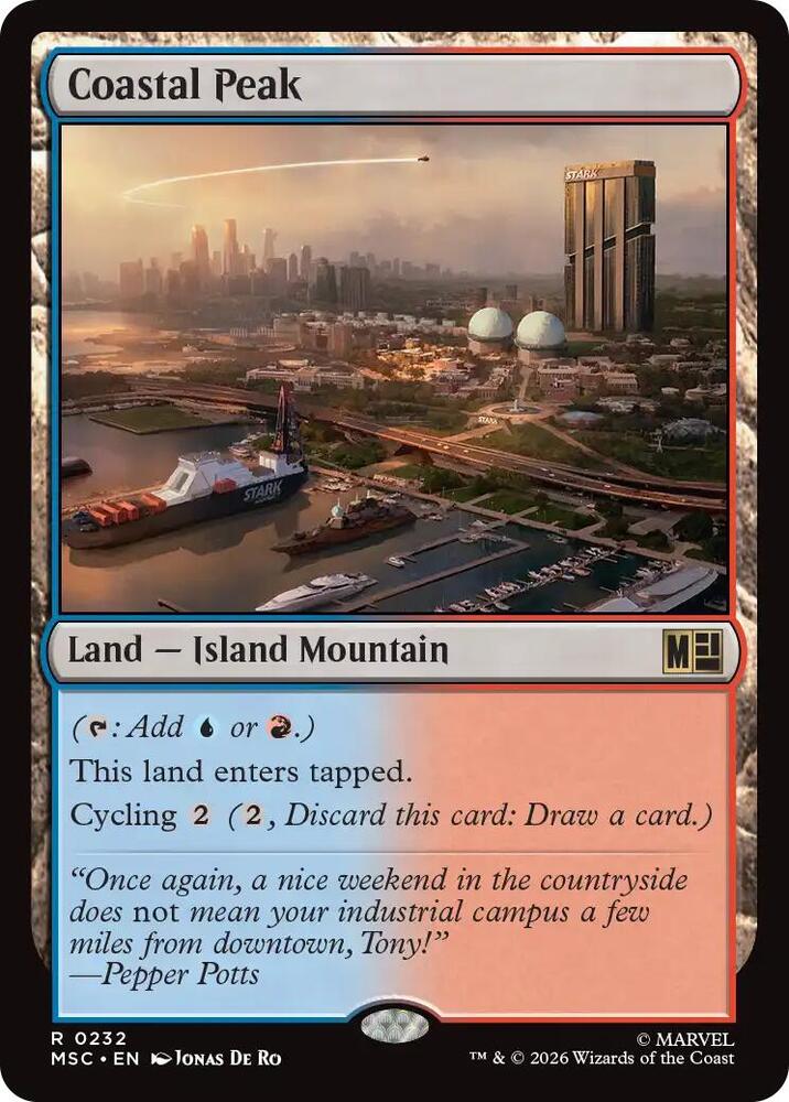 Coastal Peak [Commander: Marvel Super Heroes] 232