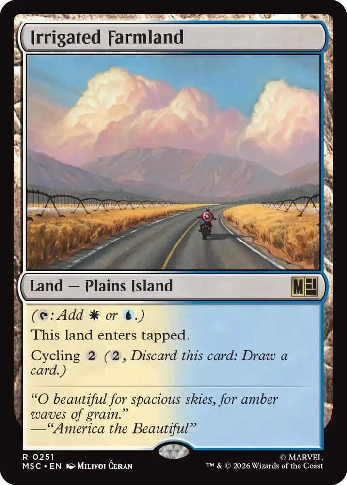 Irrigated Farmland [Commander: Marvel Super Heroes] 251