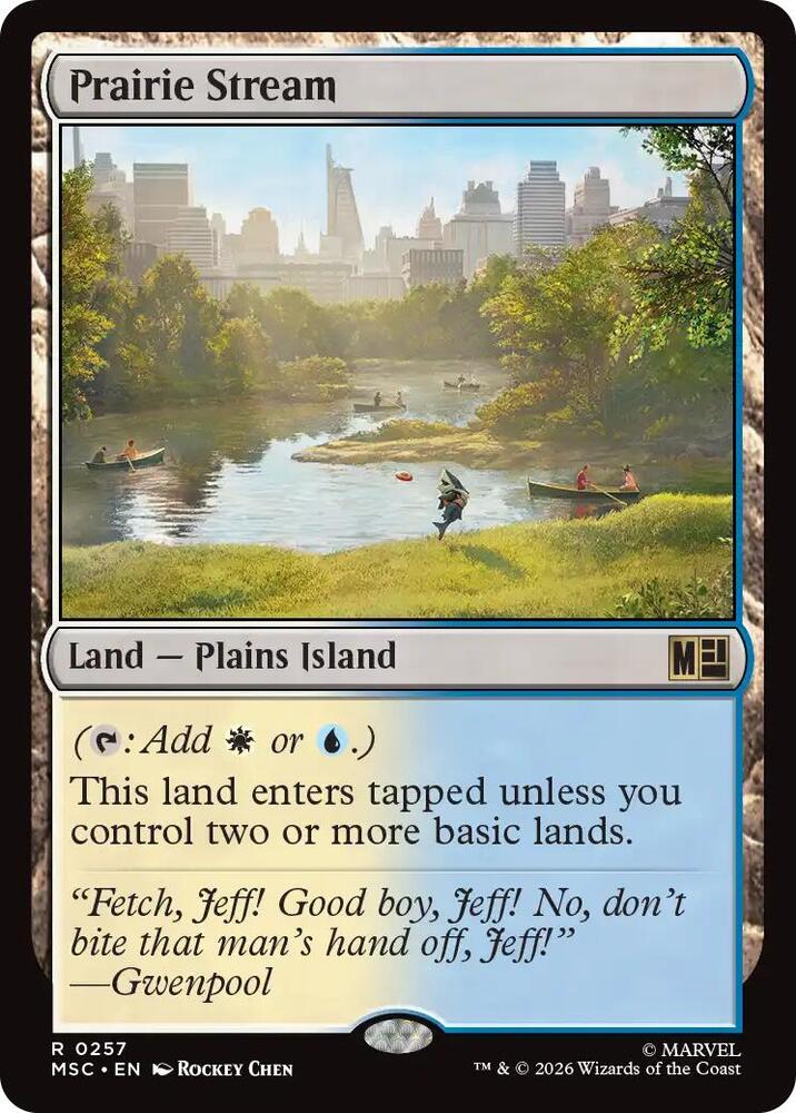 Prairie Stream [Commander: Marvel Super Heroes] 257