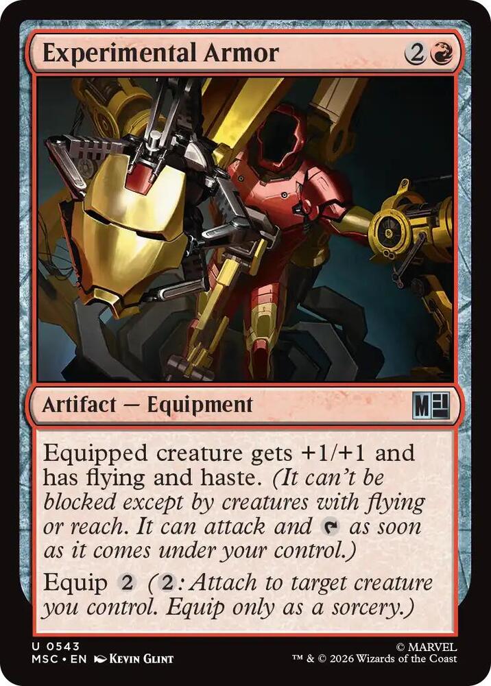 Experimental Armor [Commander: Marvel Super Heroes] 543
