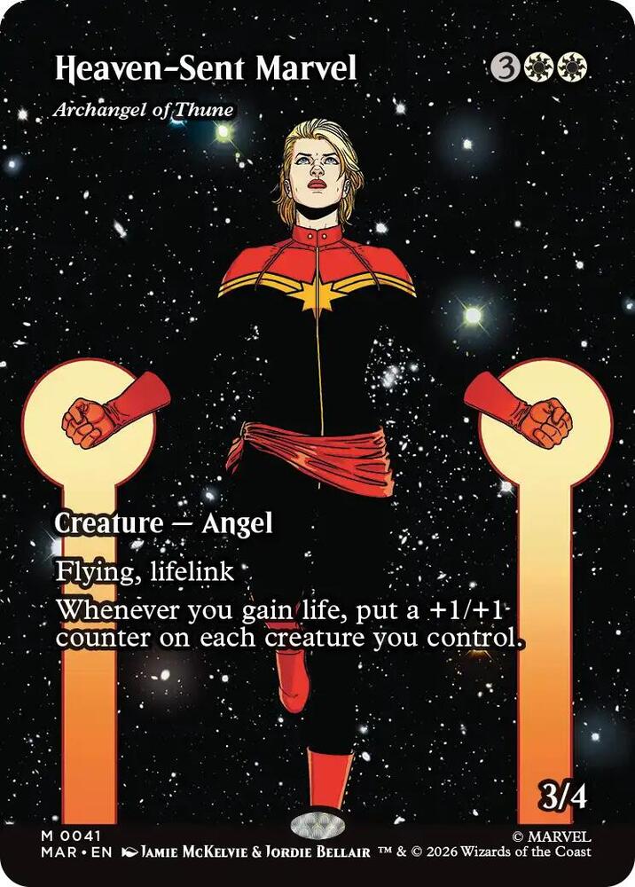 Heaven-Sent Marvel - Archangel of Thune (Borderless) [Marvel Universe Eternal-Legal] 41