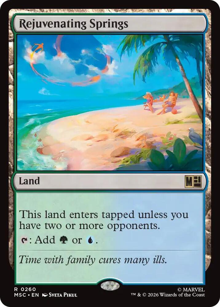 Rejuvenating Springs [Commander: Marvel Super Heroes] 260