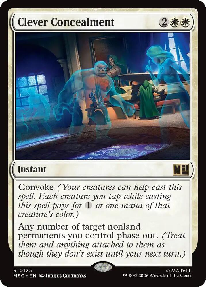 Clever Concealment [Commander: Marvel Super Heroes] 125