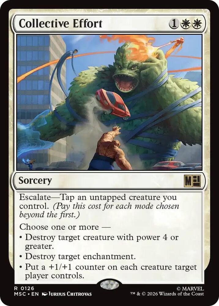 Collective Effort [Commander: Marvel Super Heroes] 126