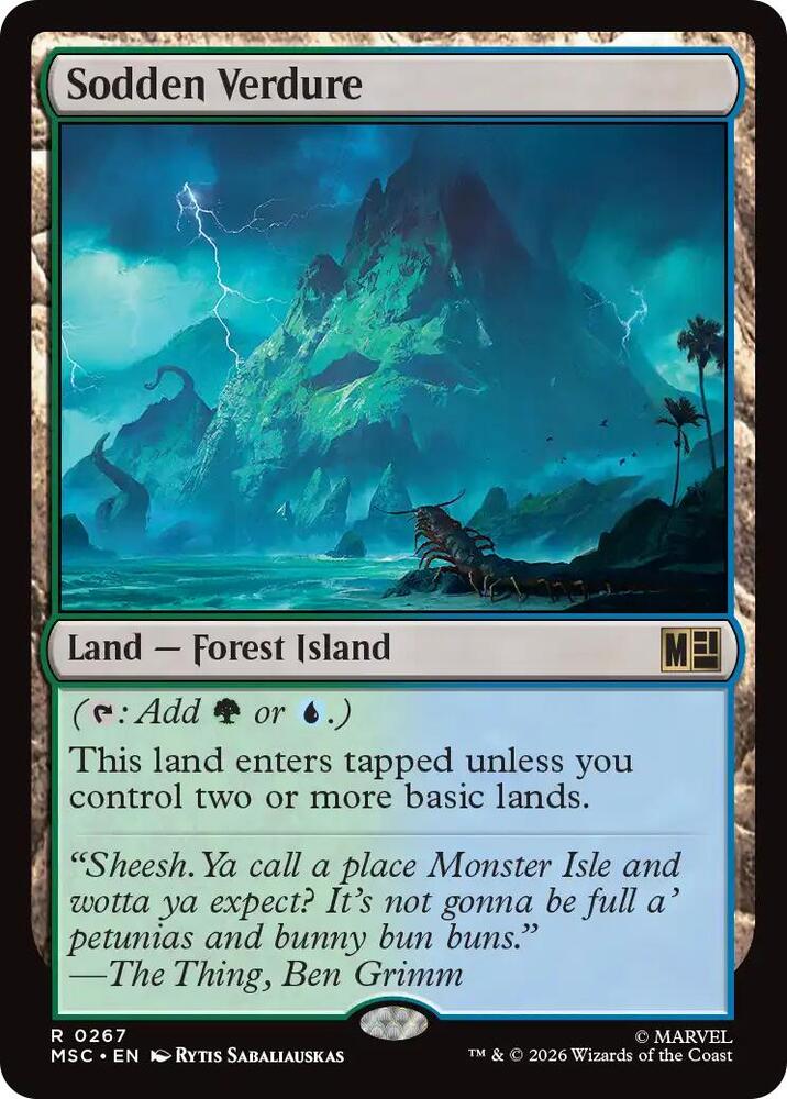 Sodden Verdure [Commander: Marvel Super Heroes] 267