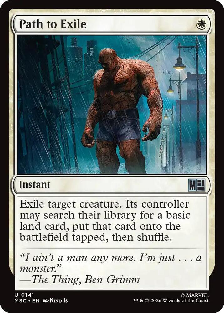 Path to Exile [Commander: Marvel Super Heroes] 141