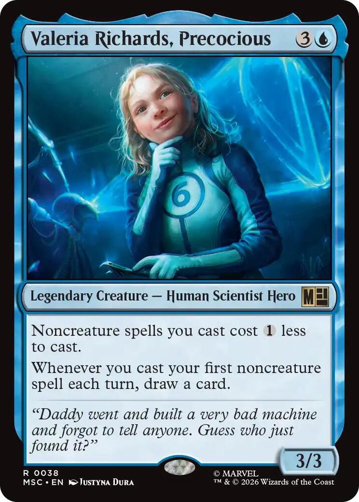 Valeria Richards, Precocious [Commander: Marvel Super Heroes] 38