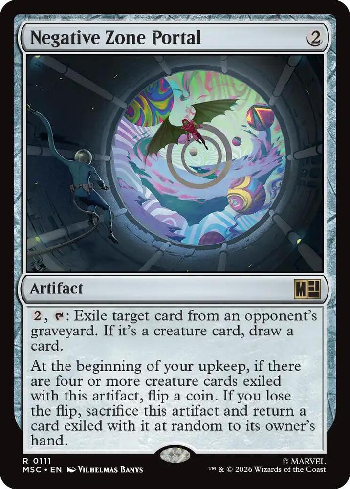Negative Zone Portal (Surge Foil) [Commander: Marvel Super Heroes] 111