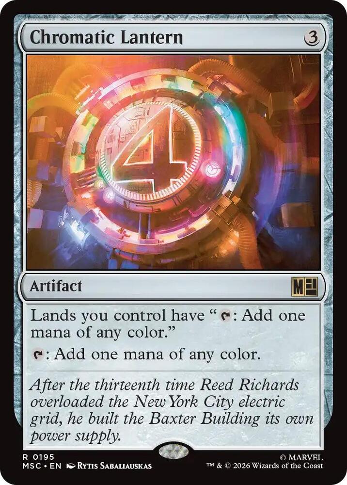 Chromatic Lantern [Commander: Marvel Super Heroes] 195