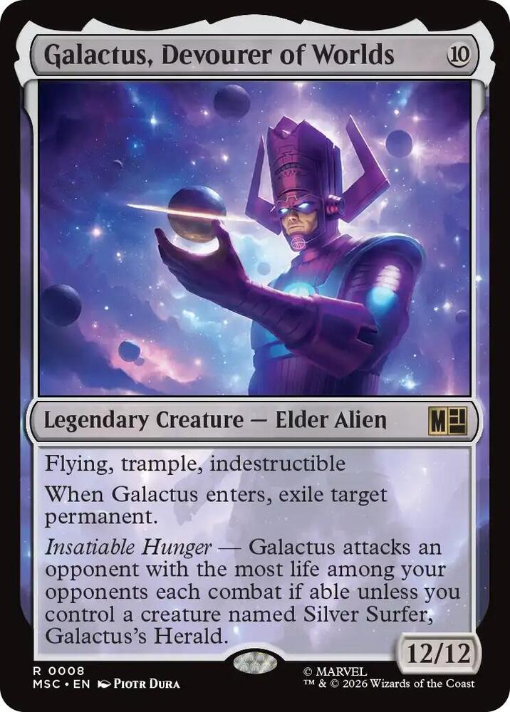 Galactus, Devourer of Worlds [Commander: Marvel Super Heroes] 8