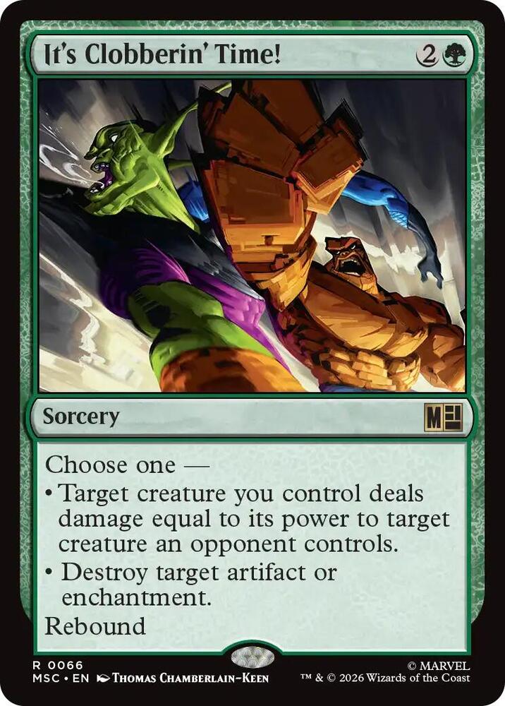 It's Clobberin' Time! [Commander: Marvel Super Heroes] 66