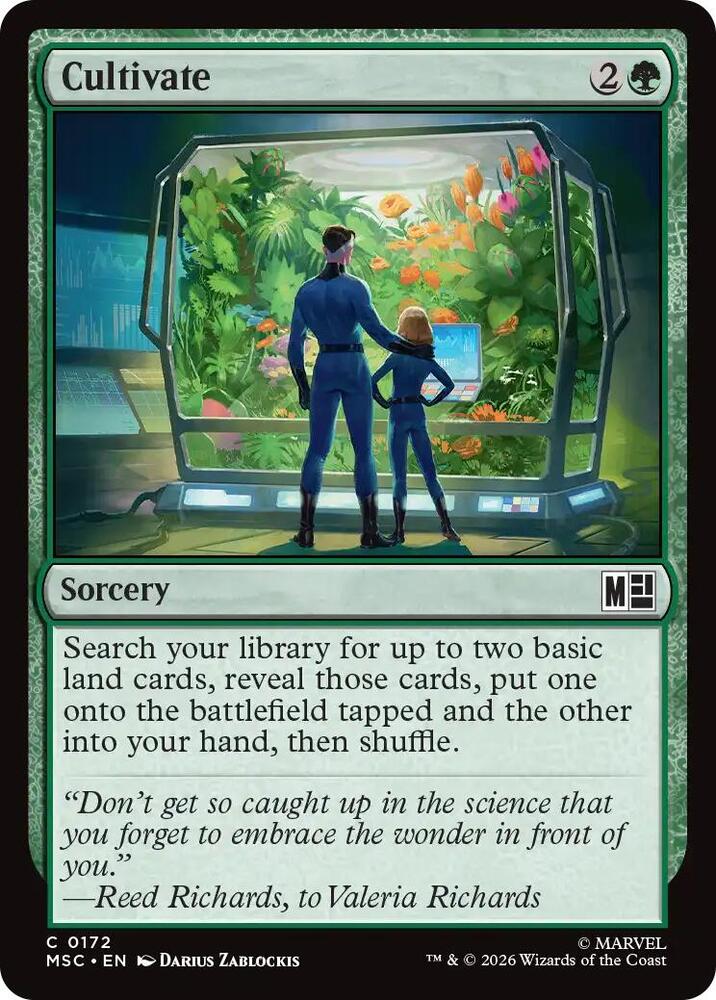 Cultivate [Commander: Marvel Super Heroes] 172