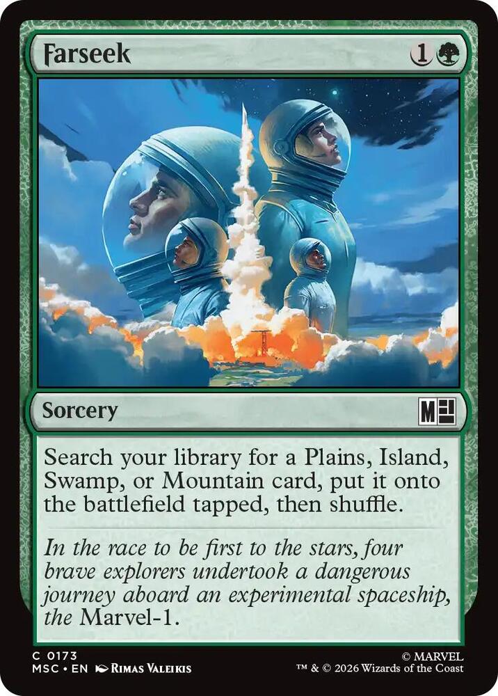 Farseek (0173) (Surge Foil) [Commander: Marvel Super Heroes] 173