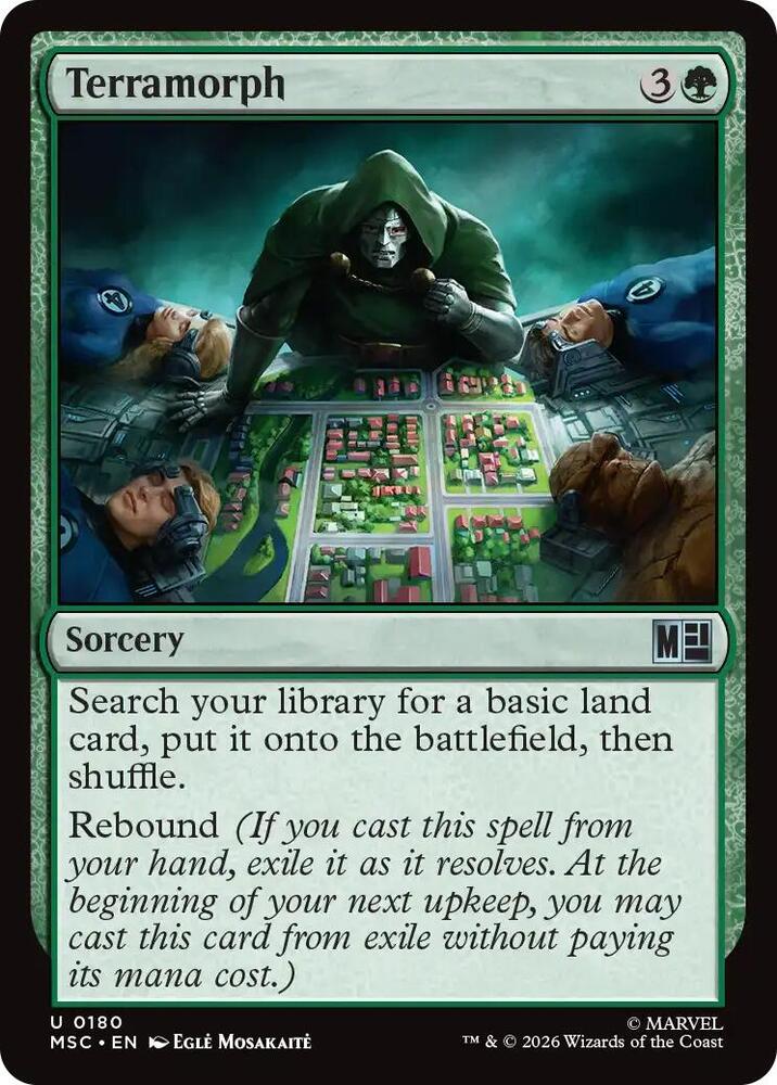 Terramorph (Surge Foil) [Commander: Marvel Super Heroes] 180